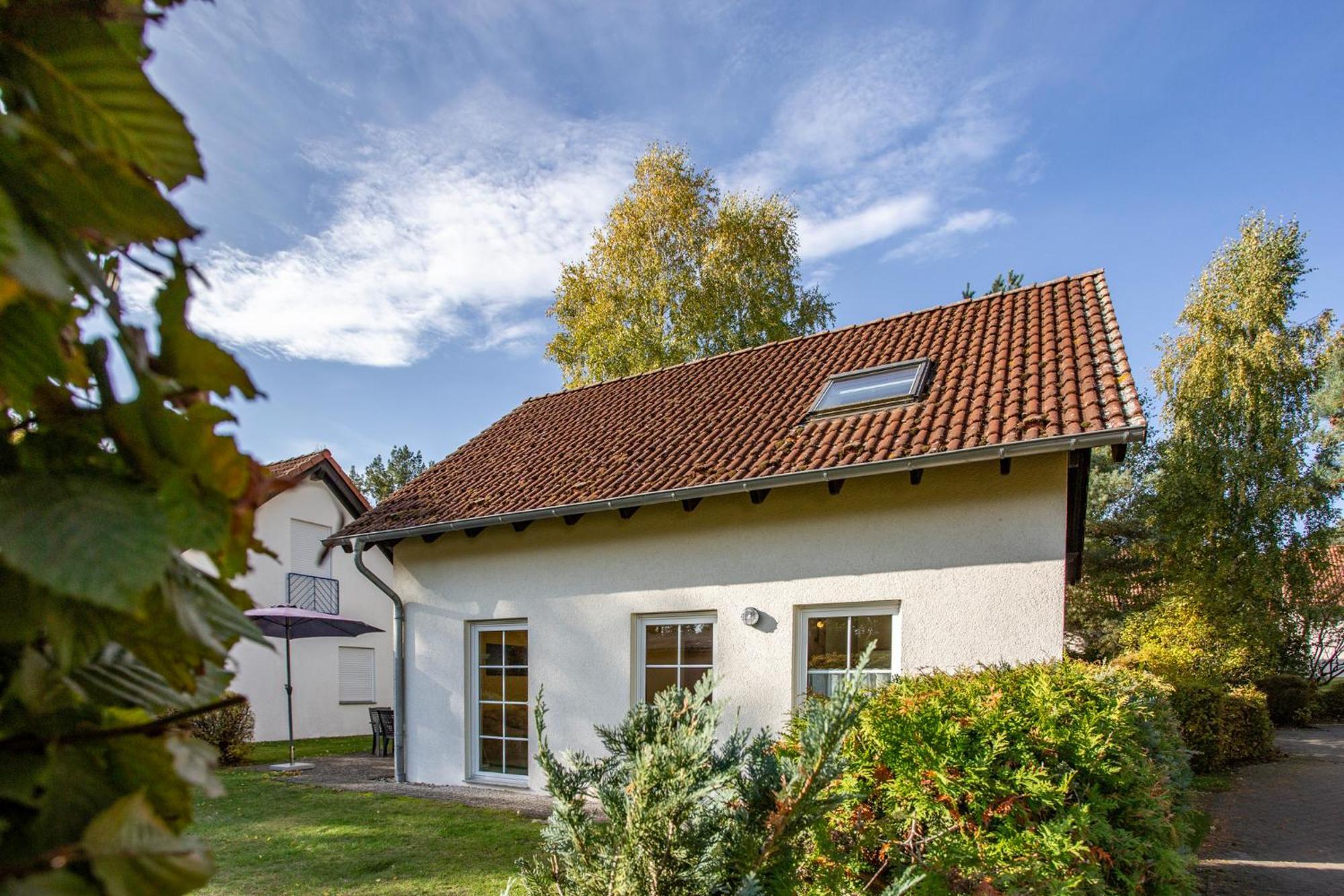Ferienhaus Schwanensee Fuenfseen Bagian luar foto